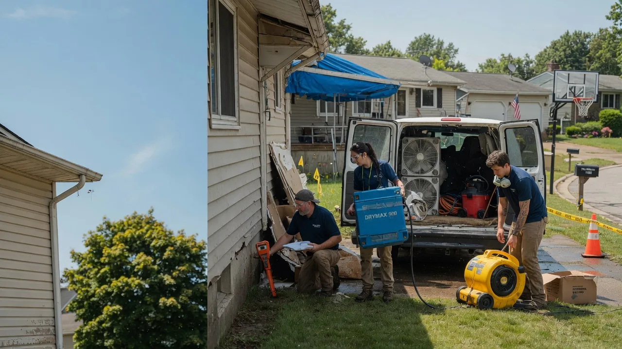 Ceiling Leak Cleanup in Mount Joy, PA near me