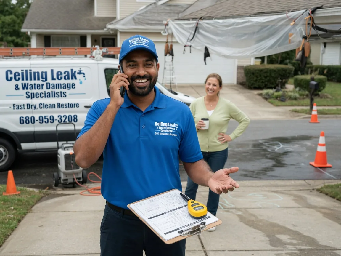 Ceiling Leak Cleanup Mount Joy, PA FAQs